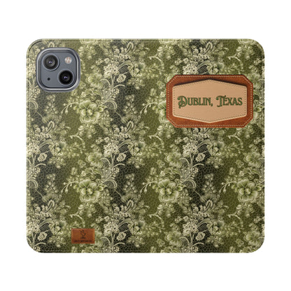 Dublin, Texas Lucky Lace Phone Flip Case Wallet (Samsung & iPhone)