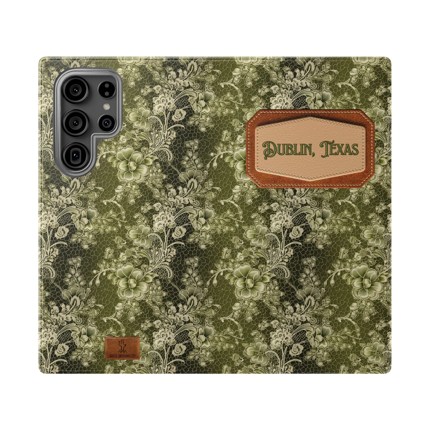 Dublin, Texas Lucky Lace Phone Flip Case Wallet (Samsung & iPhone)