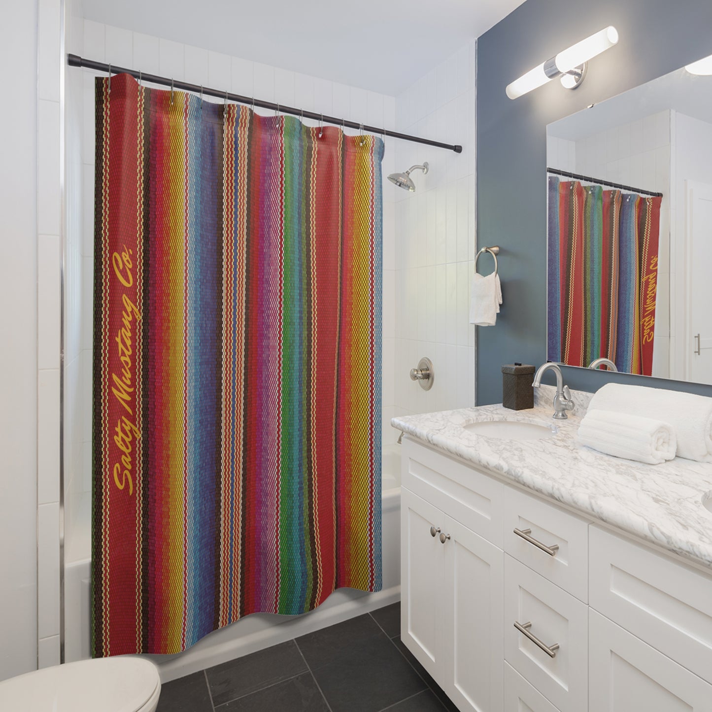 Sarape Shower Curtains