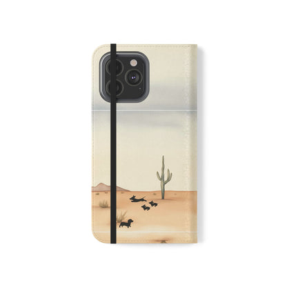 Salty Mustang Co. Lady Puncher Flip Wallet Phone Case (Samsung & iPhone)
