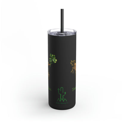 Dublin, Texas Bronc Rider Shamrock Matte Tumbler, 20oz