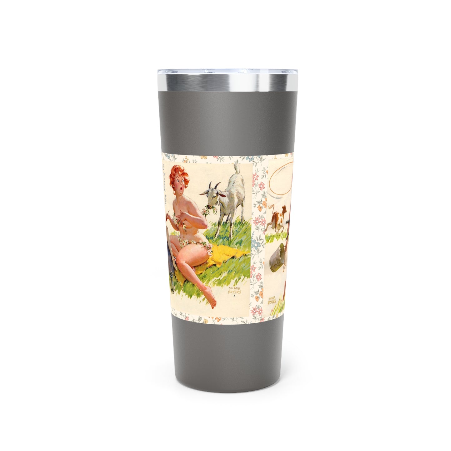 Hilda On The Farm Duane Bryers Copper Vacuum Insulated Tumbler, 22oz