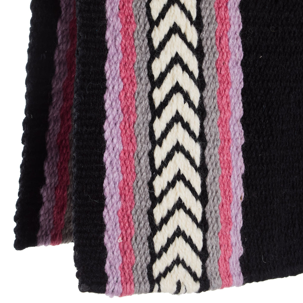 1425-5 Iron Horse 36x34 New Zealand Wool Saddle Blanket MULTI