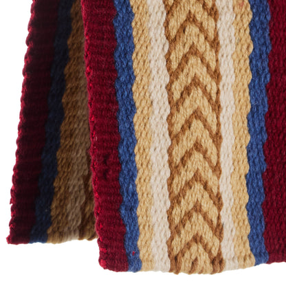 1425-7 Iron Horse 36x34 New Zealand Wool Saddle Blanket MULTI