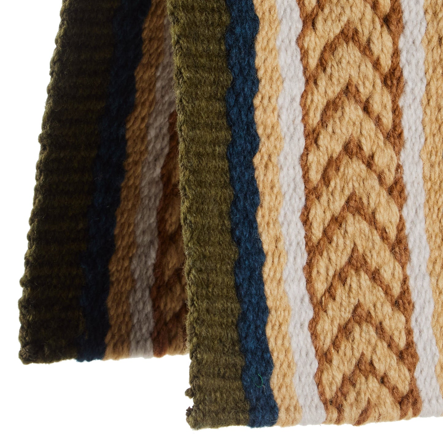 1425-9 Iron Horse 36x34 New Zealand Wool Saddle Blanket MULTI