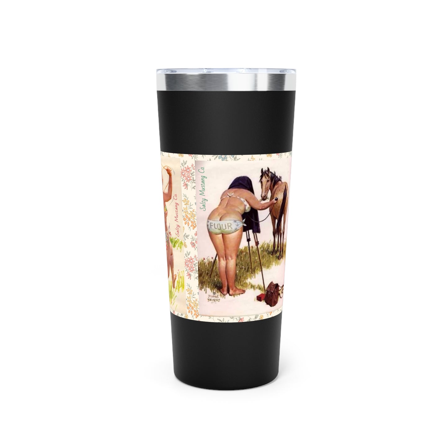 Hilda On The Farm Duane Bryers Copper Vacuum Insulated Tumbler, 22oz