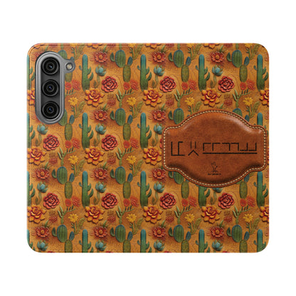 Customizable Mustang Brand Wallet Flip Phone Case (iPhone and Samsung)