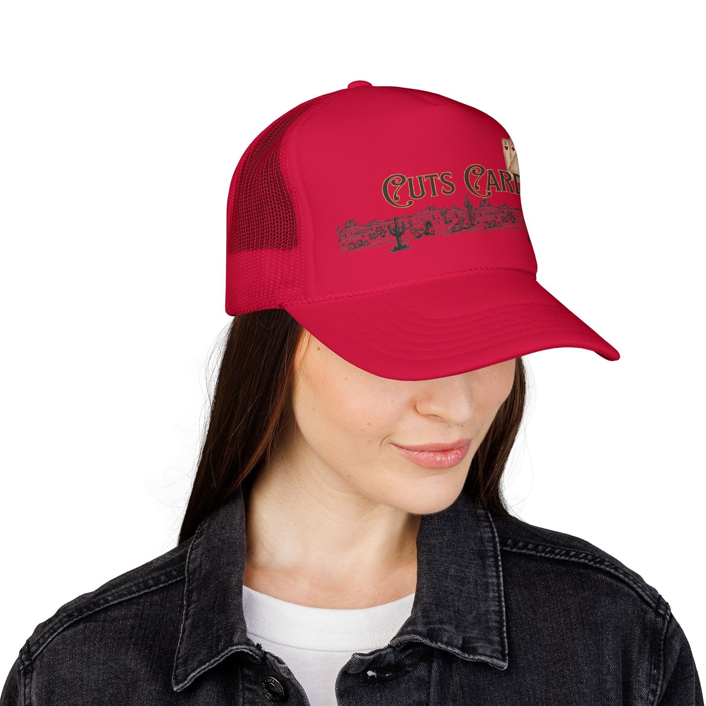 Cuts Cards Foam Trucker Hat
