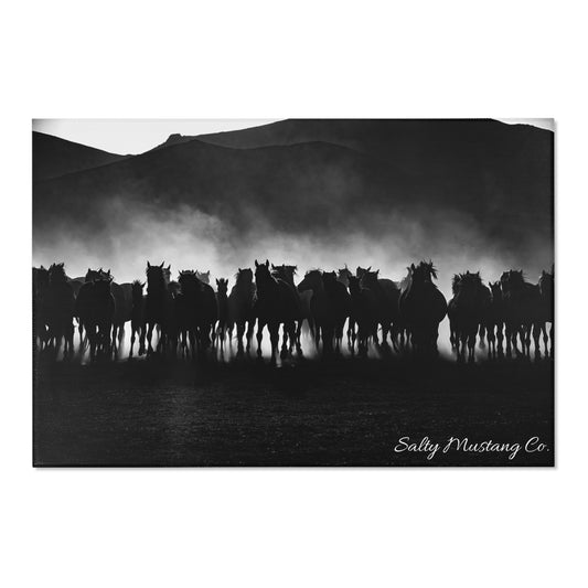 Wild Horses Area Rug