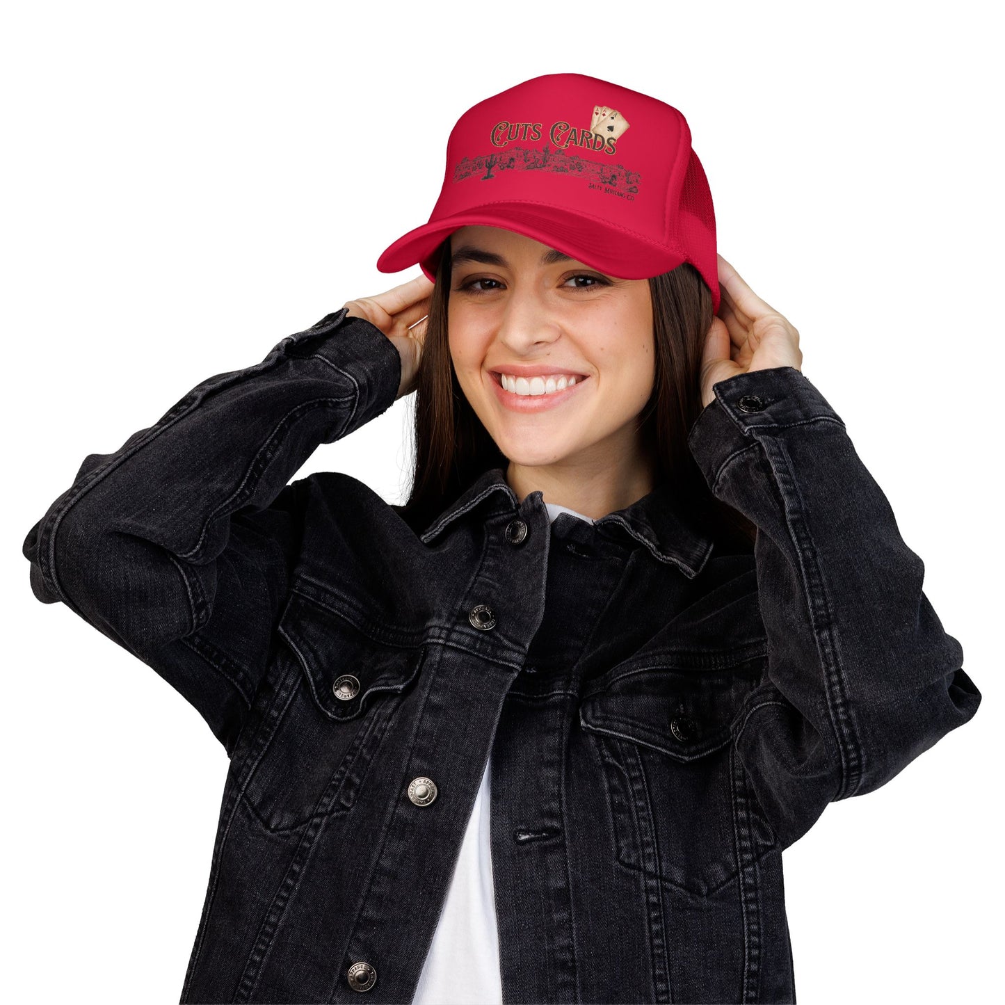 Cuts Cards Foam Trucker Hat