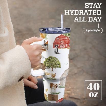 Down On The Farm 40 oz Tumbler