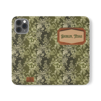 Dublin, Texas Lucky Lace Phone Flip Case Wallet (Samsung & iPhone)