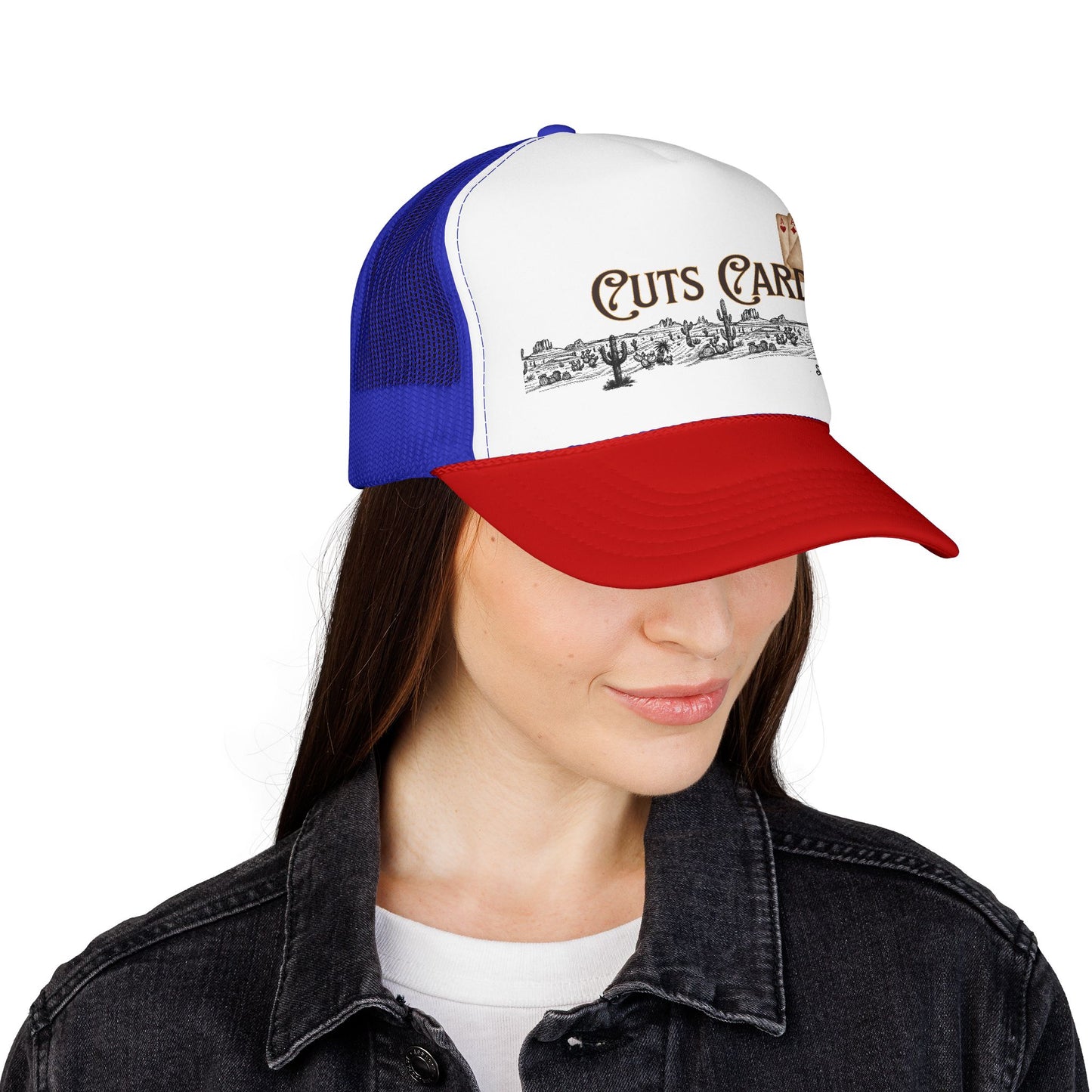 Cuts Cards Foam Trucker Hat