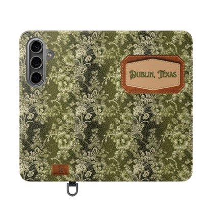 Dublin, Texas Lucky Lace Phone Flip Case Wallet (Samsung & iPhone)