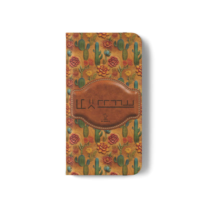 Customizable Mustang Brand Wallet Flip Phone Case (iPhone and Samsung)