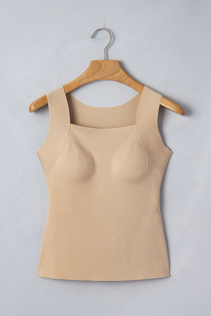 Solid Wide Strap Tank Top