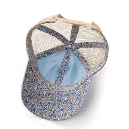 Women's Washed Mesh-Back Cap Embroidered Brand