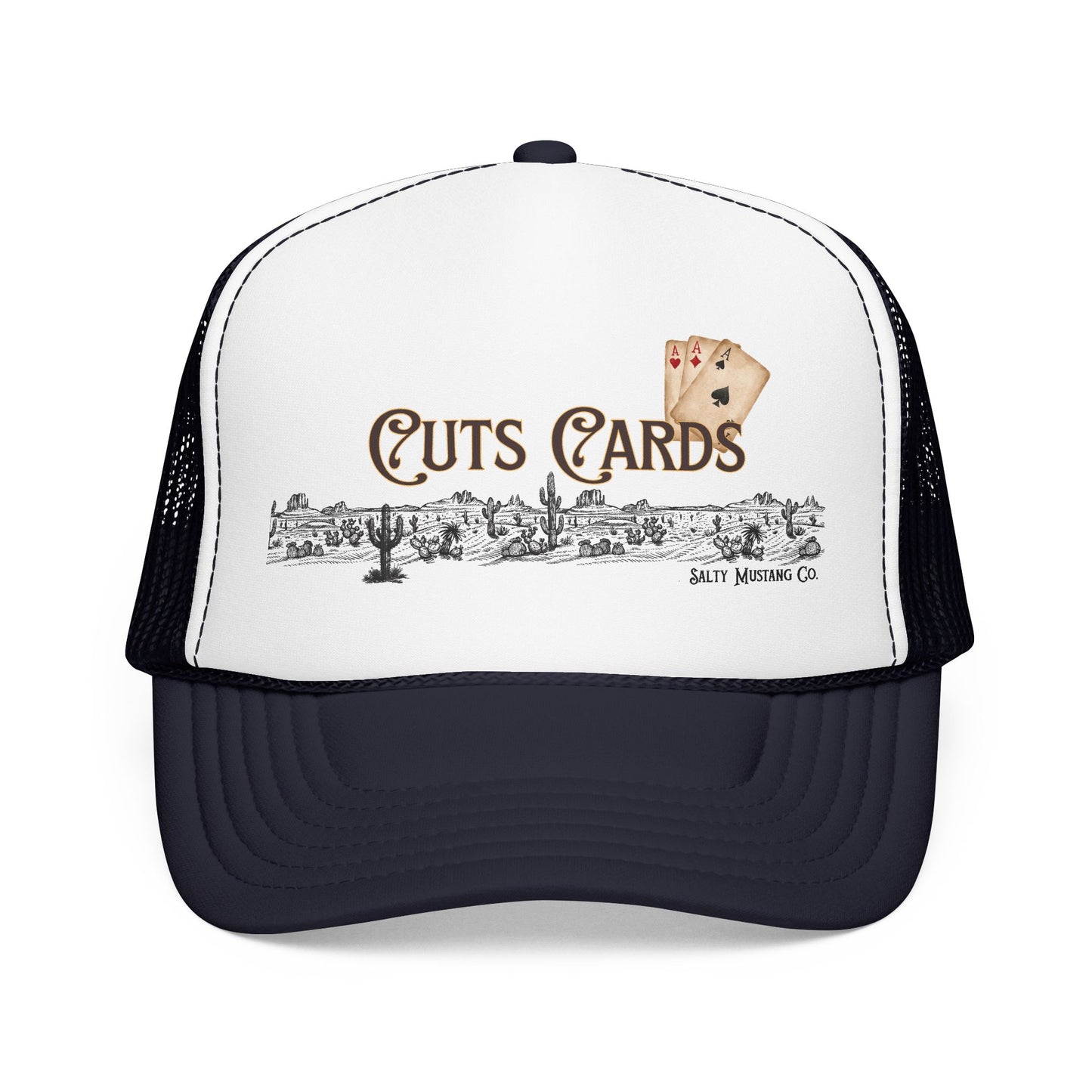 Cuts Cards Foam Trucker Hat