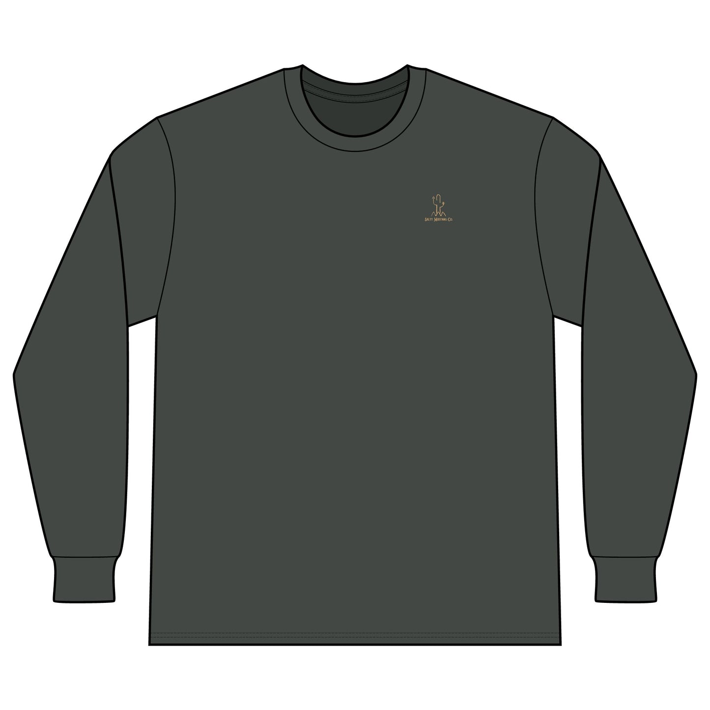 Armadillo Comic Unisex Long Sleeve Organic Cotton Tee