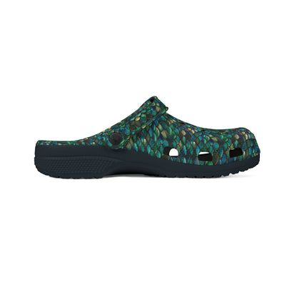 Wake Up Fishy Foam Rubber Salty Clogs