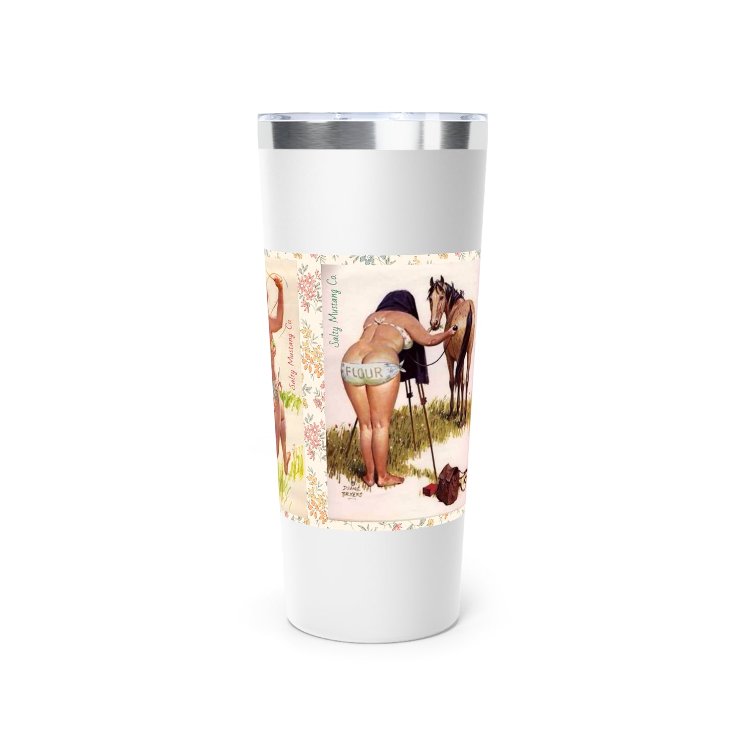 Hilda On The Farm Duane Bryers Copper Vacuum Insulated Tumbler, 22oz