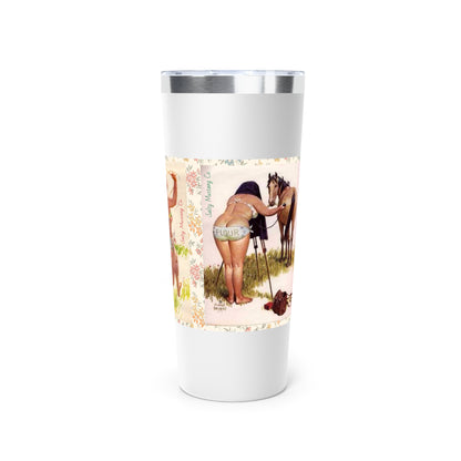 Hilda On The Farm Duane Bryers Copper Vacuum Insulated Tumbler, 22oz