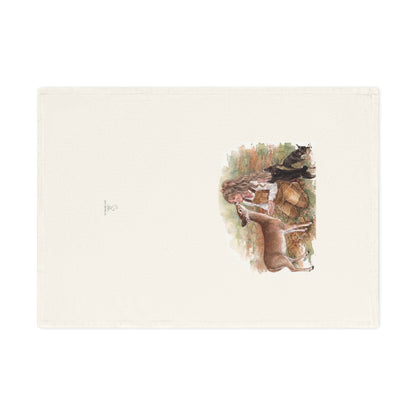As The Deer Pants For Water Organic Cotton Tea Towel
