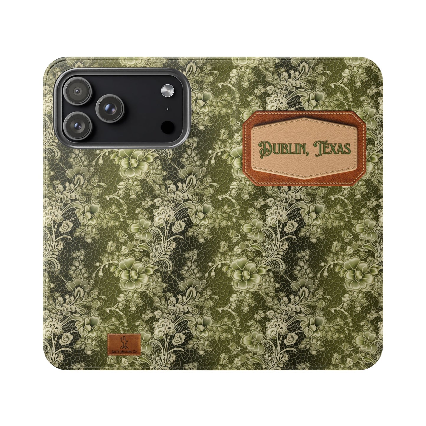 Dublin, Texas Lucky Lace Phone Flip Case Wallet (Samsung & iPhone)