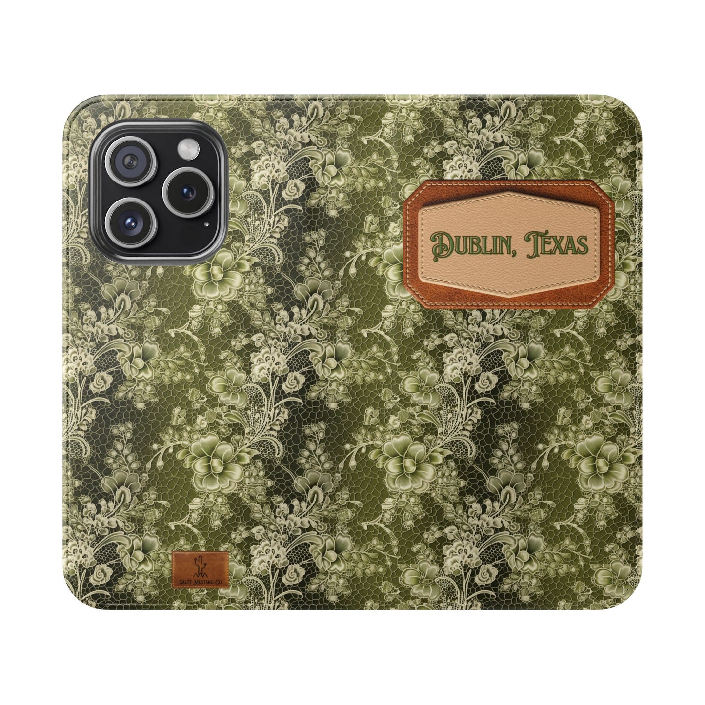 Dublin, Texas Lucky Lace Phone Flip Case Wallet (Samsung & iPhone)