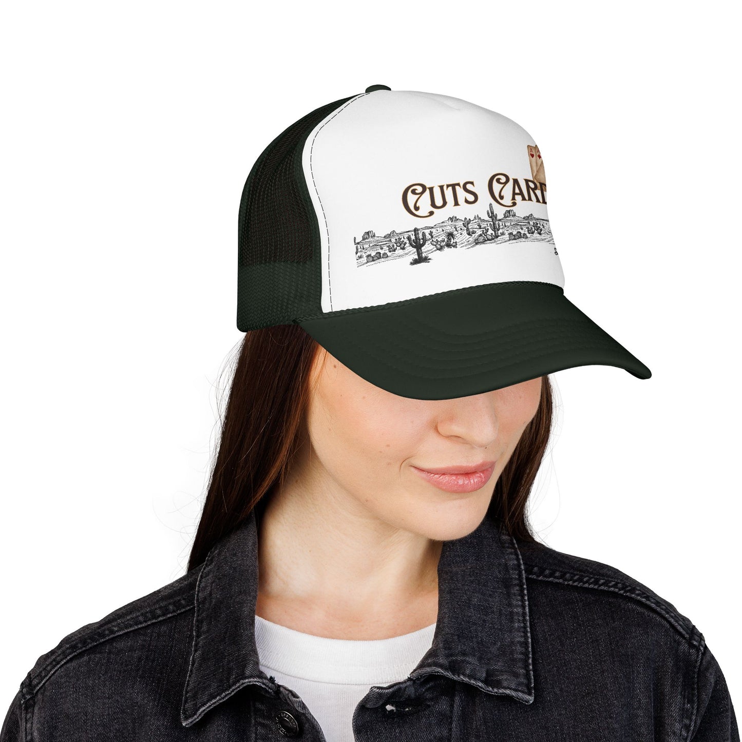 Cuts Cards Foam Trucker Hat