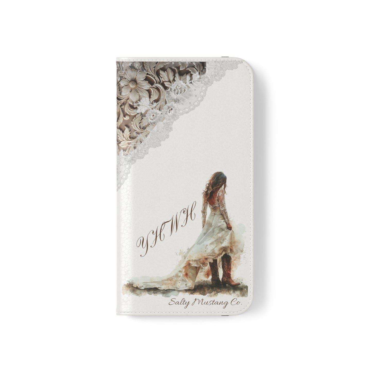 Leather & Lace YHWH Flip Cases (Samsung AND iPhone)