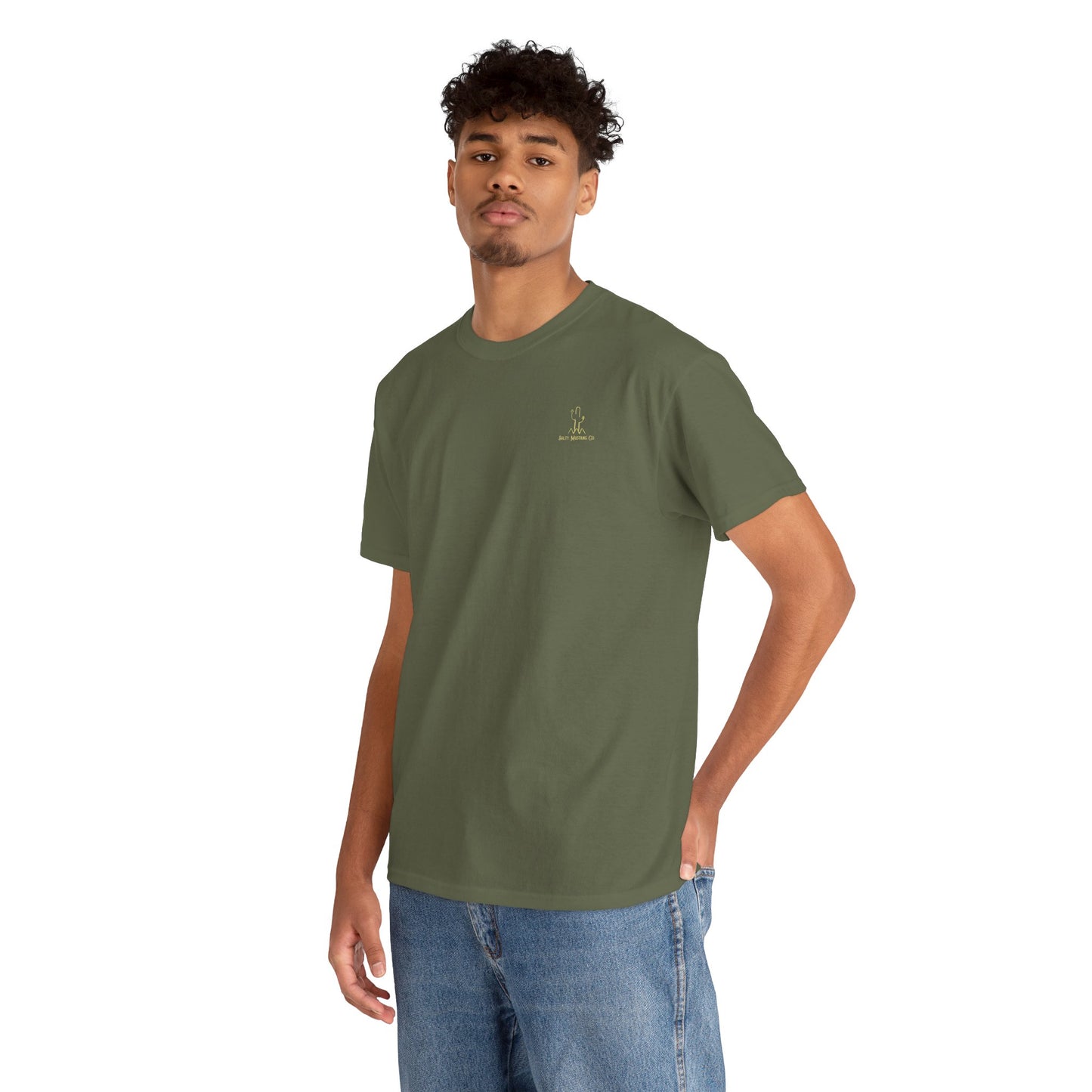Dublin, Texas Shamrock Bronc Rider Unisex Heavy Cotton Tee