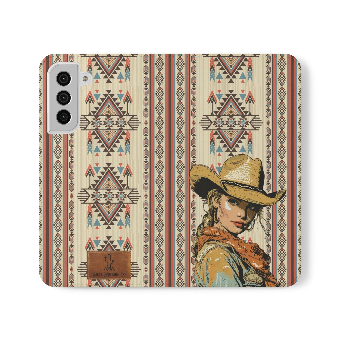 Pretty & Punchy Phone Flip Case (Samsung AND iPhone)