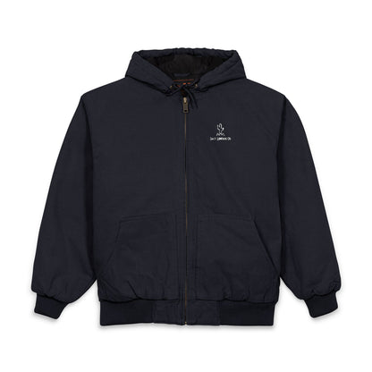 Salty Mustang Co. CornerStone® Men's Duck Cloth Hooded Work Jacket (Embroidery)