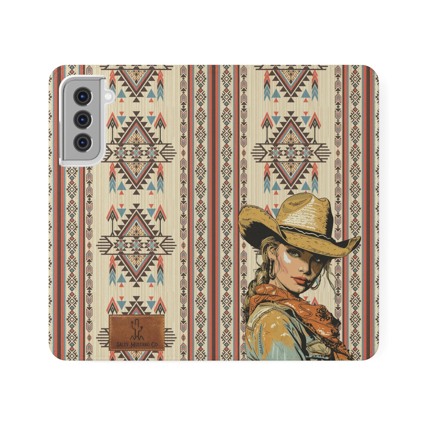 Pretty & Punchy Phone Flip Case (Samsung AND iPhone)