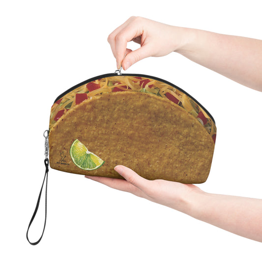 Chicken Taco With Lime Makeup & Accessories Bag