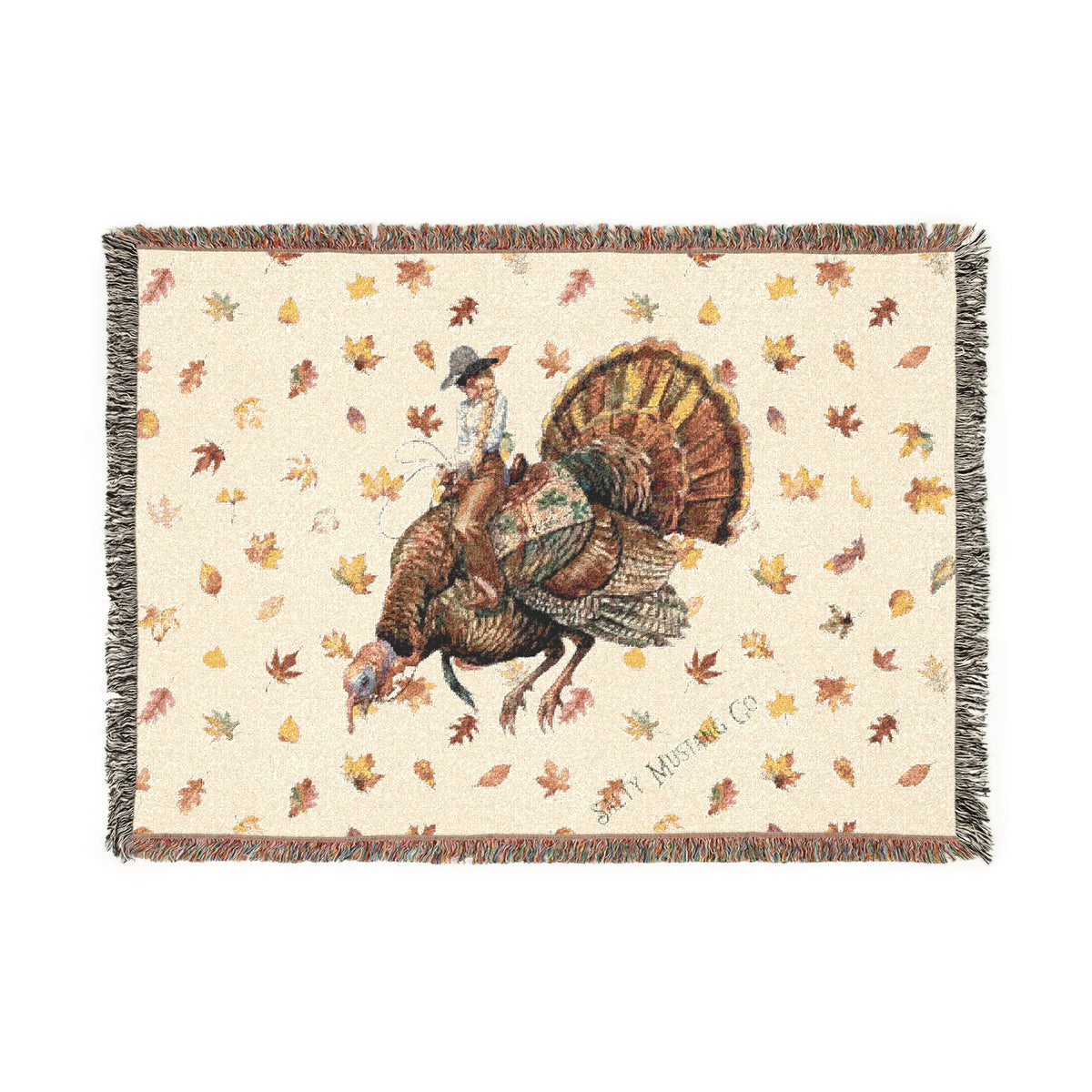 Turkey Puncher Woven Blanket