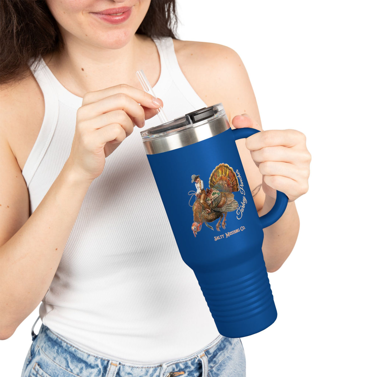 Turkey Puncher Insulated Tumbler, 40oz
