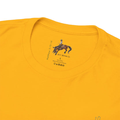 Dublin, Texas Shamrock Bronc Rider Unisex Heavy Cotton Tee