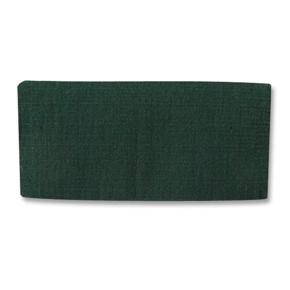 1314A-20 San Juan 34X30 Hunter Green New Zealand Wool Saddle Blanket