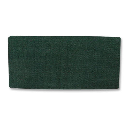 1314A-20 San Juan 34X30 Hunter Green New Zealand Wool Saddle Blanket