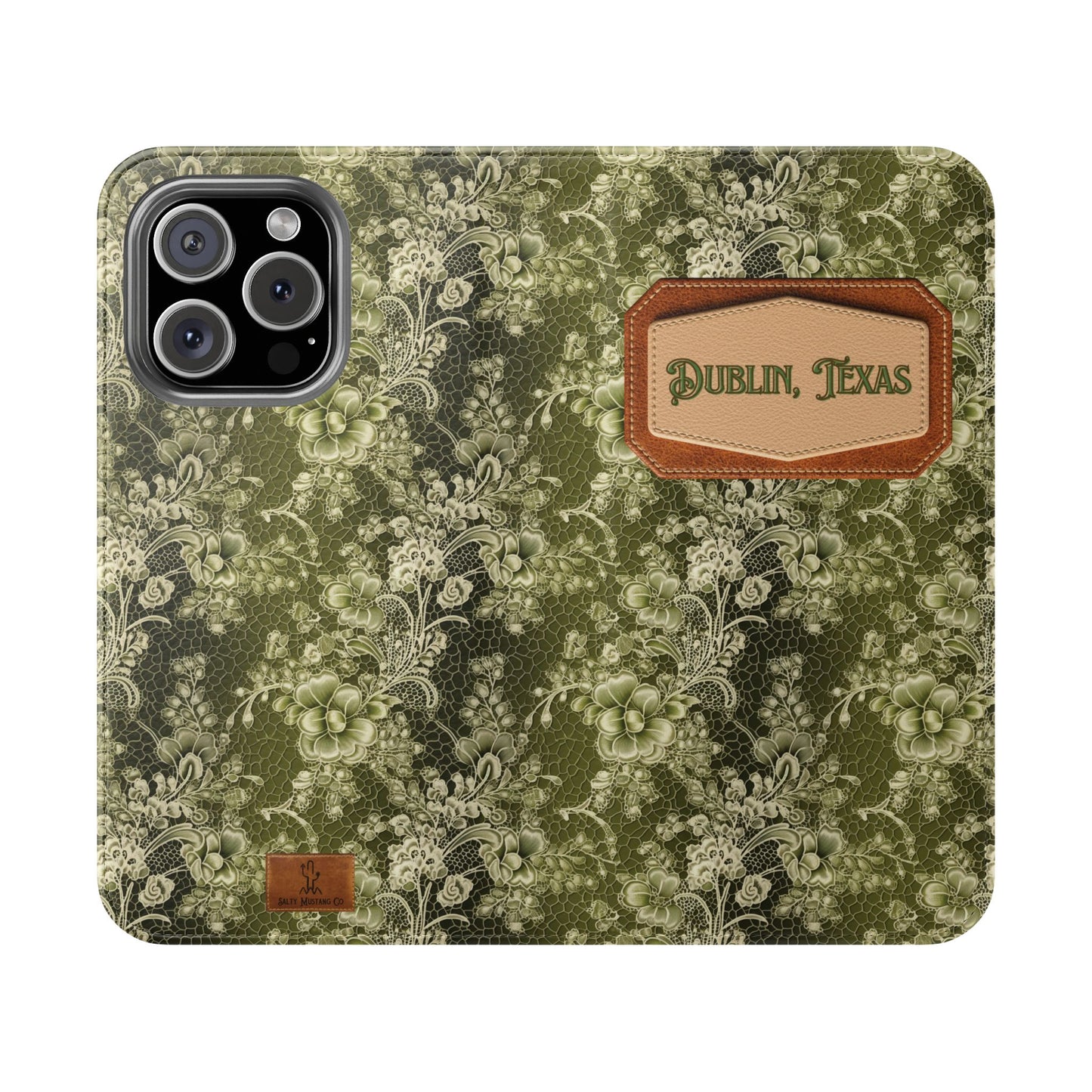 Dublin, Texas Lucky Lace Phone Flip Case Wallet (Samsung & iPhone)