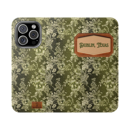 Dublin, Texas Lucky Lace Phone Flip Case Wallet (Samsung & iPhone)