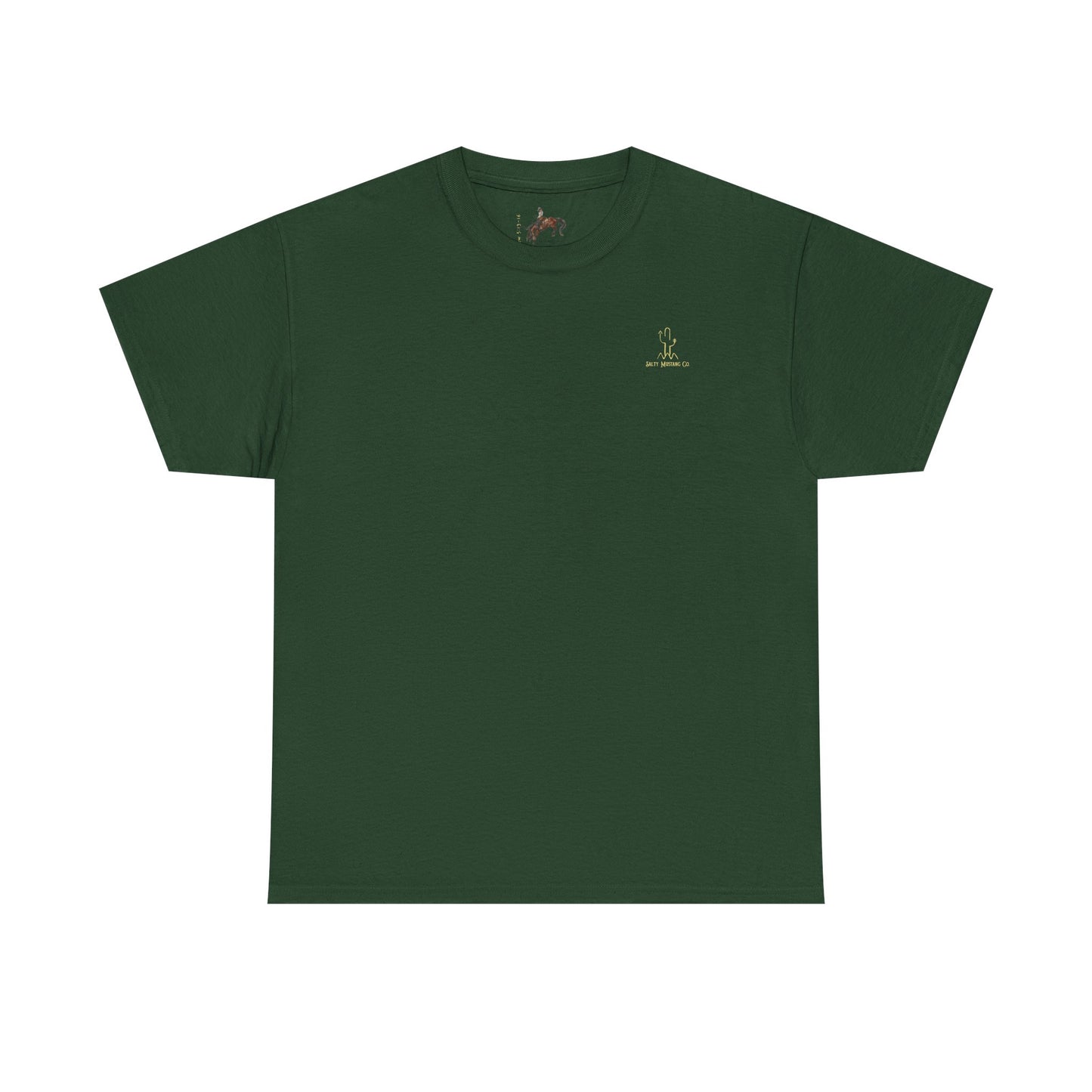 Dublin, Texas Shamrock Bronc Rider Unisex Heavy Cotton Tee