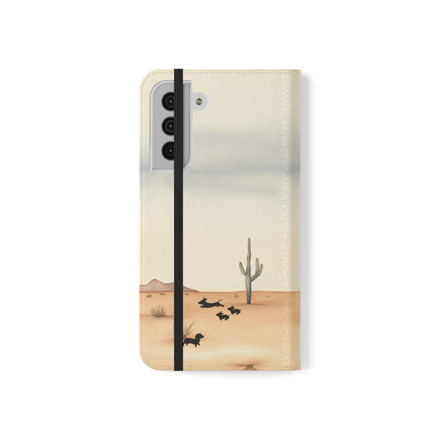 Salty Mustang Co. Lady Puncher Flip Wallet Phone Case (Samsung & iPhone)