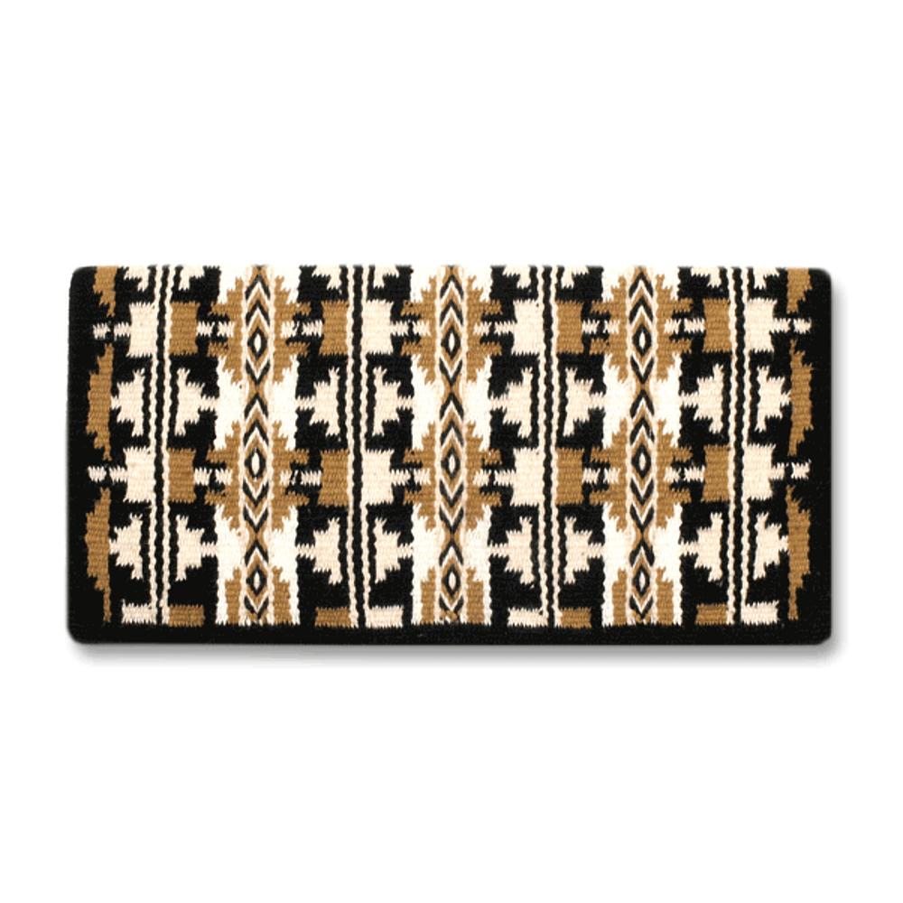 1464-4 Broken Arrow 38X34 NEW ZEALAND WOOL SADDLE BLANKET