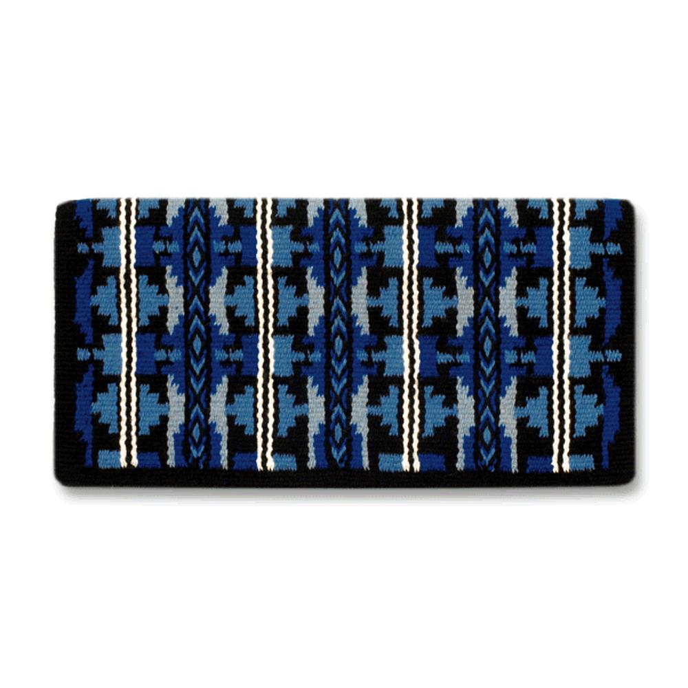 1464-7 Broken Arrow 38X34 NEW ZEALAND WOOL SADDLE BLANKET