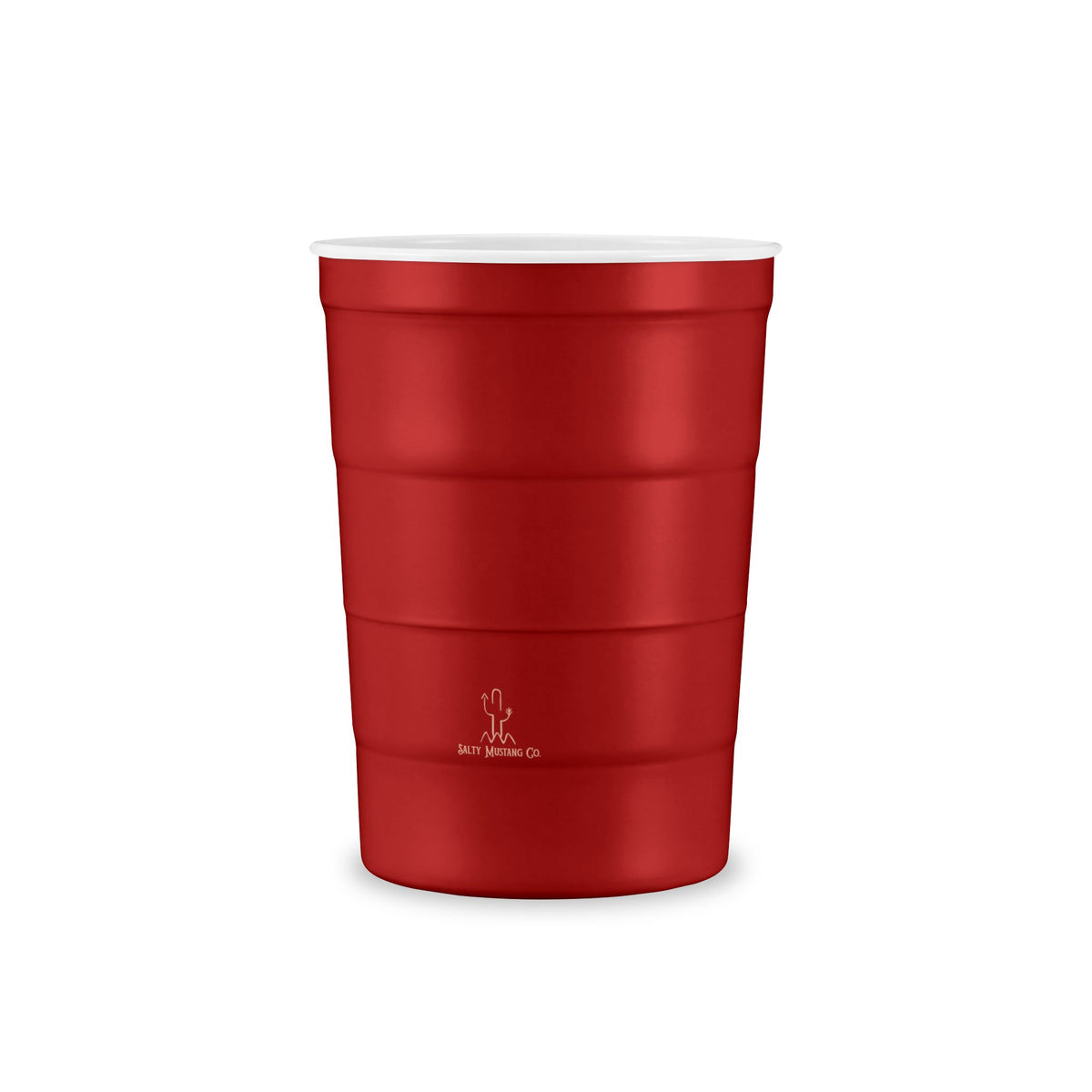 Turkey Puncher Red Solo Cup Style Reuseable Steel Cup
