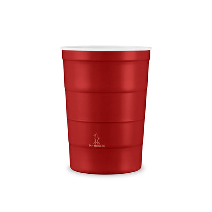 Turkey Puncher Red Solo Cup Style Reuseable Steel Cup