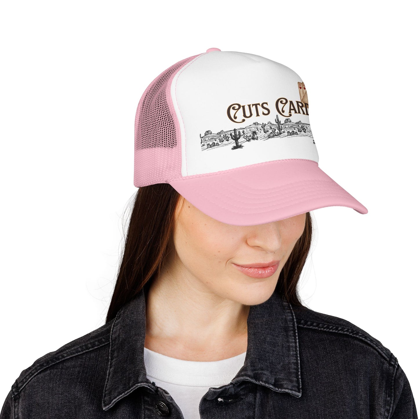 Cuts Cards Foam Trucker Hat